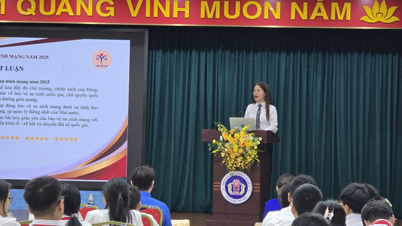 giadinhvaphapluat.vn - An toàn trên không gian mạng: Bài học từ ngôi trường THCS Ngô Sĩ Liên, Hà Nội