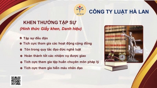 Khen thưởng tập sự