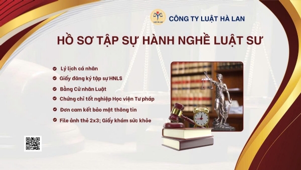 Hồ sơ tập sự hành nghề luật sư