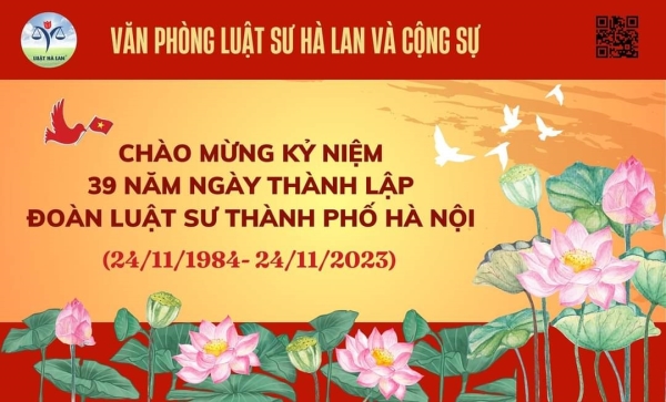 Ngày thành lập Đoàn Luật sư TP Hà Nội 24-11